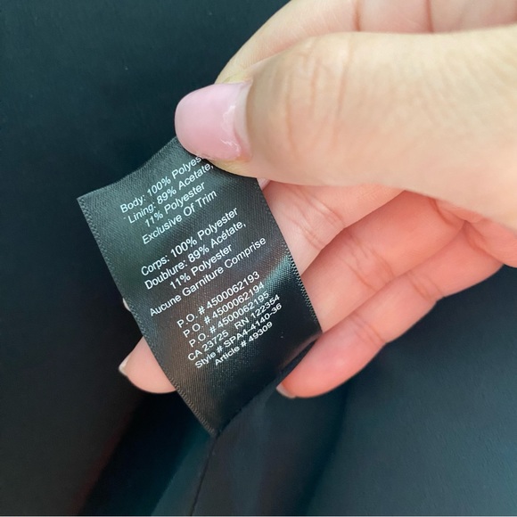 Aritzia Wilfred Chatou Vest Sherpa Faux Fur Soft Plush Black - Picture 4 of 6